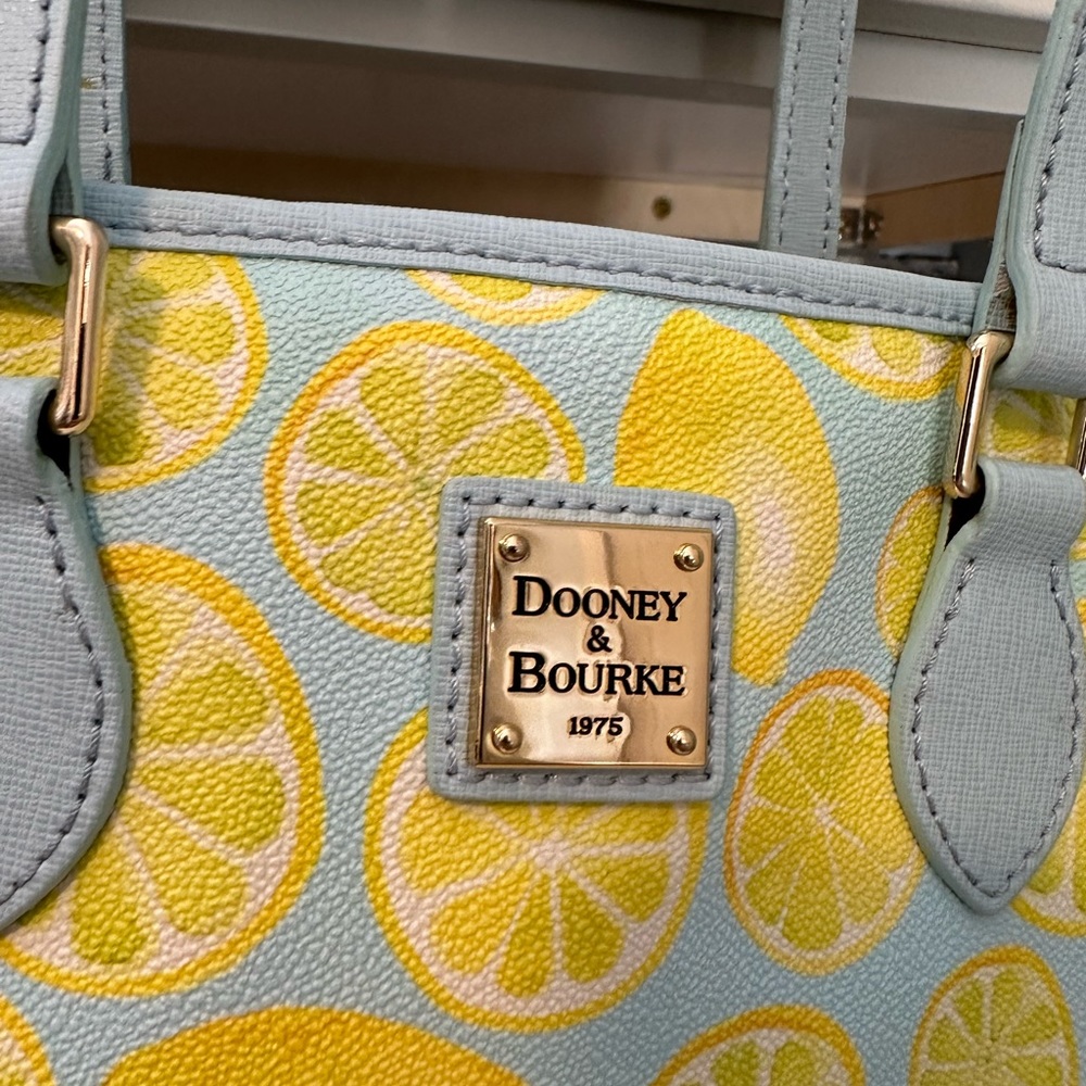 Dooney & Bourke Sky Blue 🍋 Limone Lemons purse